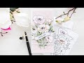 Hello, Beautiful Card | Copic Coloring a Floral Image
