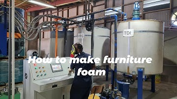 SR-SAF01 3 Groups Mattress foam making machine