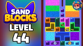 Sand Blocks Level 44 Walkthrough & Solution 