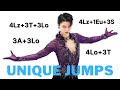 Unique & Uncommon Jump Combo in Figure Skating
