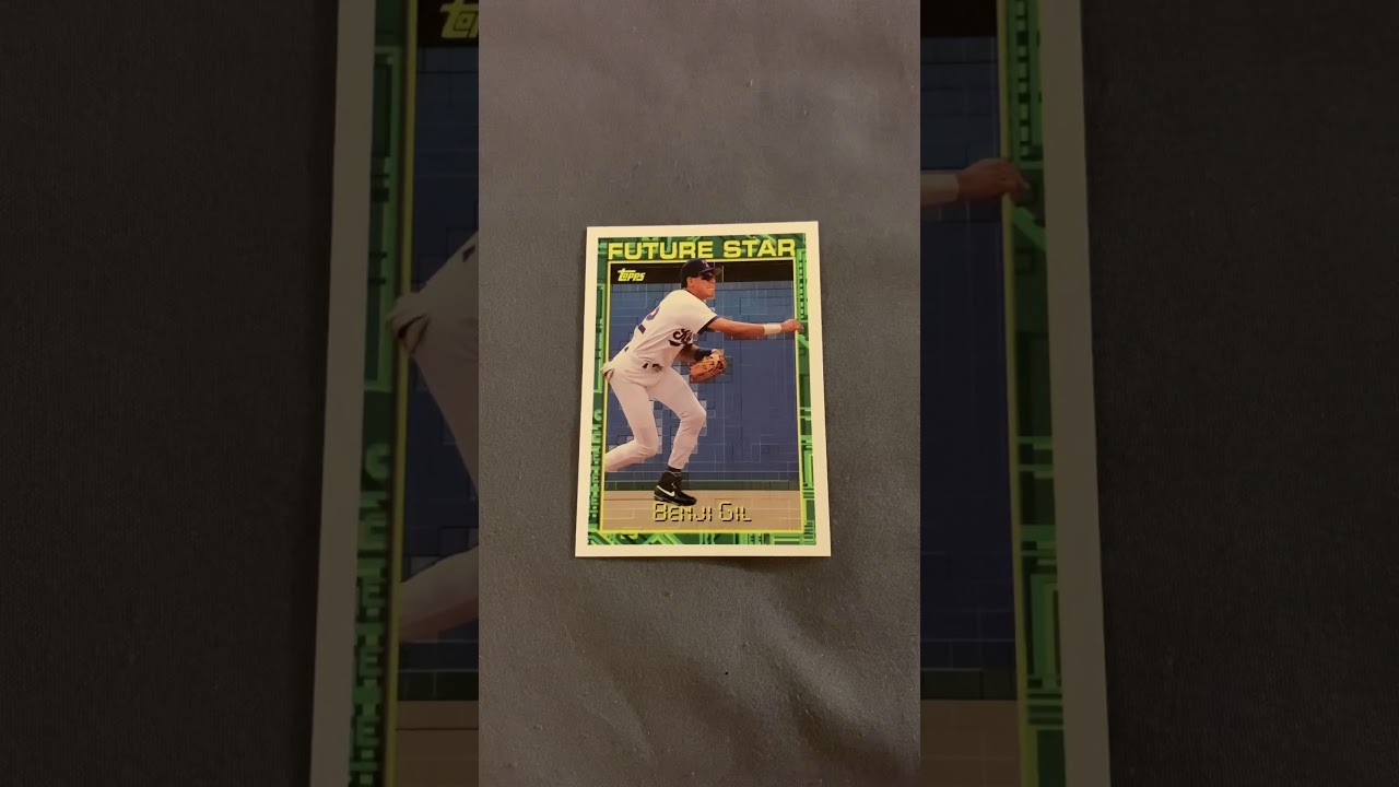 MLB card (Benji Gil) (Please subscribe) 👍👍 (Description)👇👇