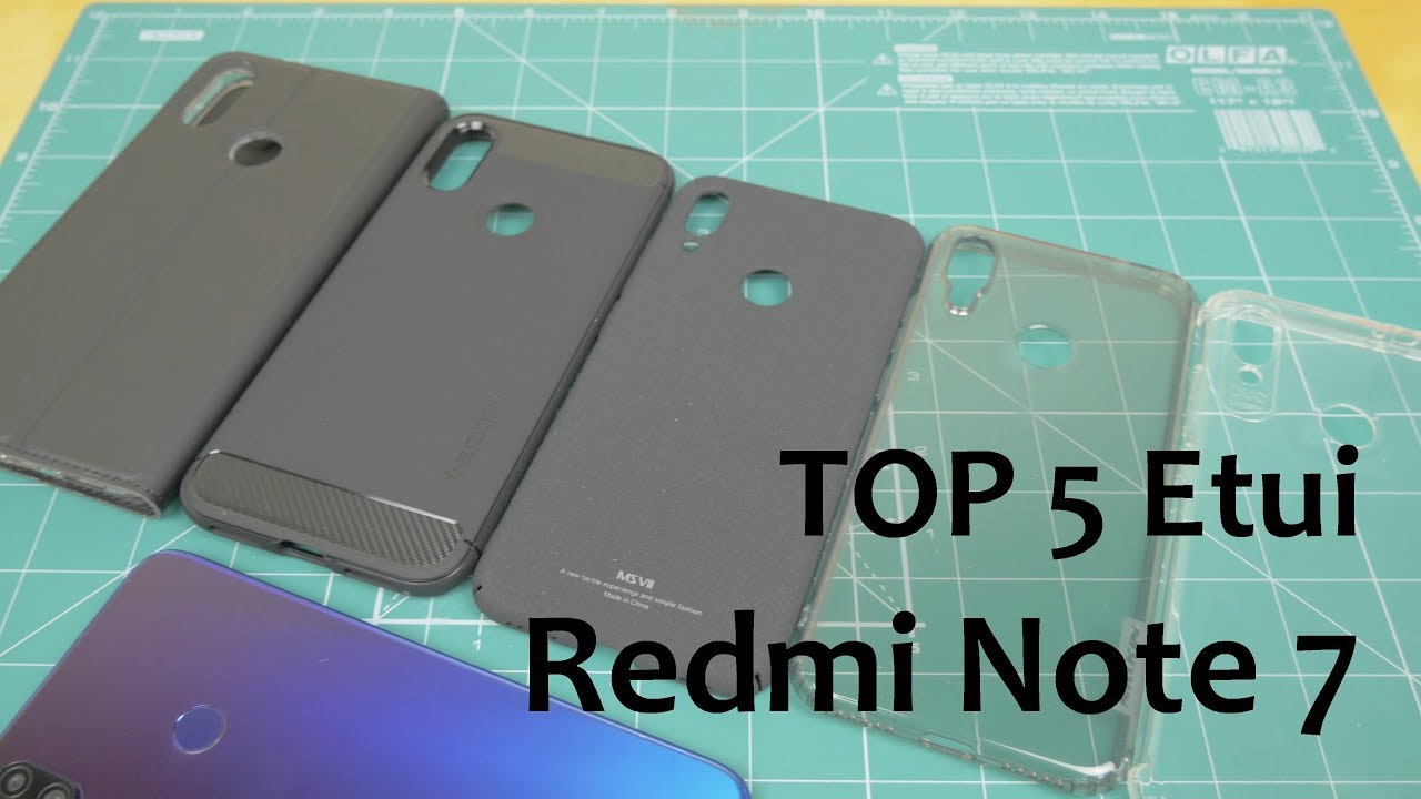 TOP 5 Etui dla Redmi Note 7