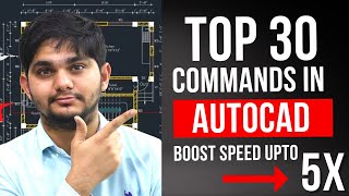 Top 30 Commands in AutoCAD | Full Explanation with Examples