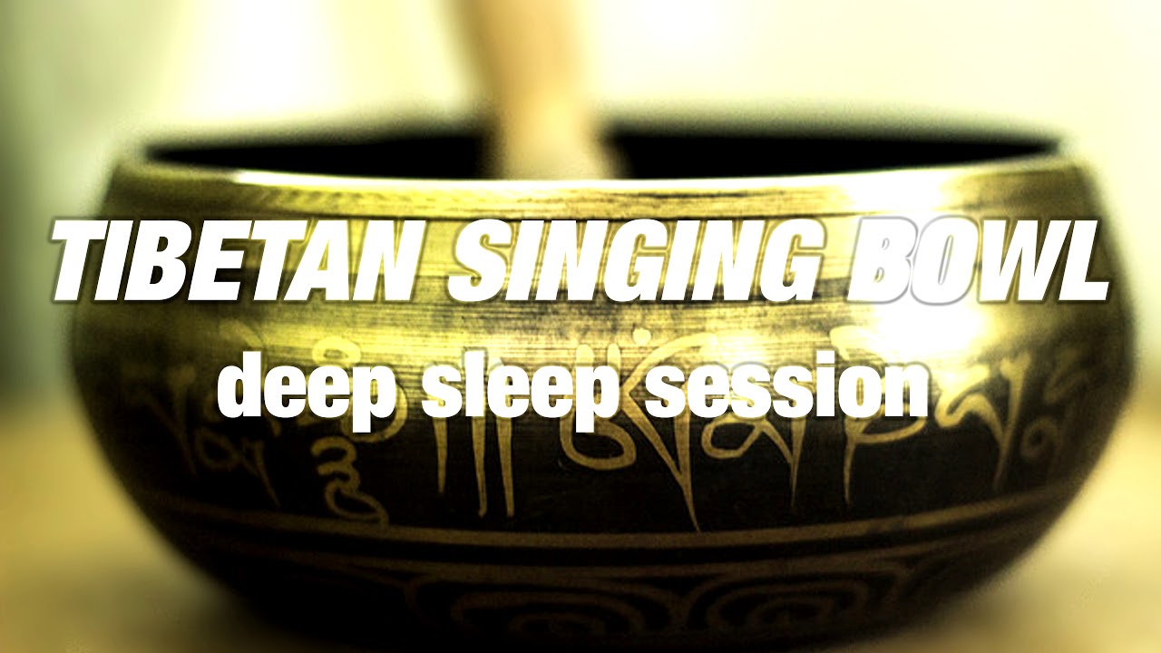 Tibetan singing bowl session in superb High Quality sound for healthy