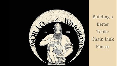 Building a Better Table: Chain Link Fences