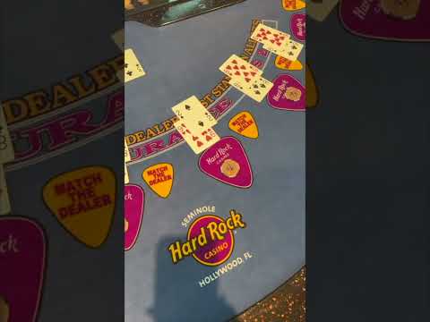 UNTHINKABLE HAPPENED PLAYING ALL SIX HANDS OF BLACKJACK #vegas  #casino #blackjack