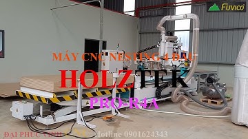 BÀN GIAO MÁY CNC NESTING 4 ĐẦU HOLZTEK PRO-R4A TẠI BÌNH DƯƠNG
