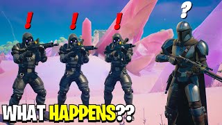 What Happens when IO Guards Meet Boss Mandalorian in Fortnite Season 5!