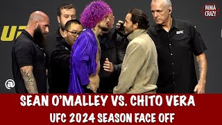 Sean O’Malley vs  Chito Vera Seasonal Presser Face Off UFC 299