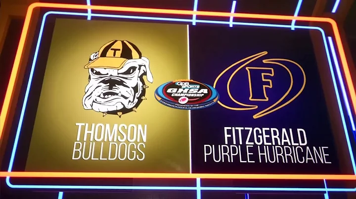 GHSA 2A State Final: Thomson vs. Fitzgerald