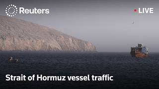 LIVE: Vessel traffic in Strait of Hormuz