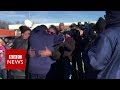 Tearful reunion after wronged man freed 23 years on - BBC News