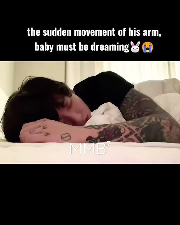 He's having dreams 🐰😭😭 | jungkook on Weverse live 230612