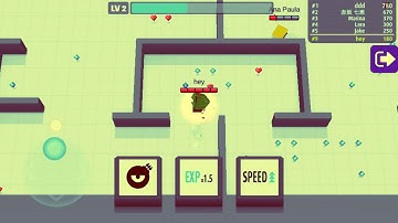 Playing Arrow io. First time