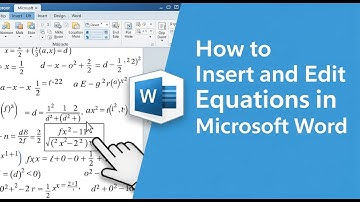 Hoe u een vergelijking in Microsoft Word kunt invoegen en bewerken