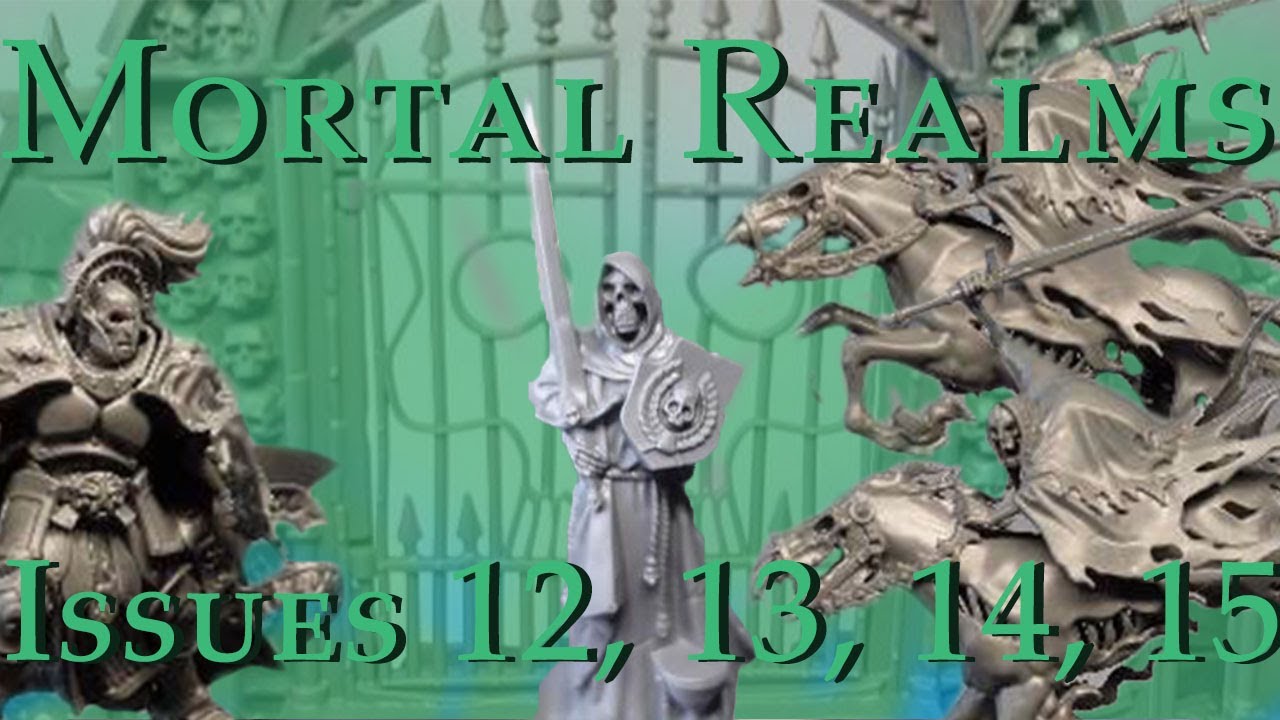 Age of Sigmar Mortal Realms Issues 12, 13, 14, 15