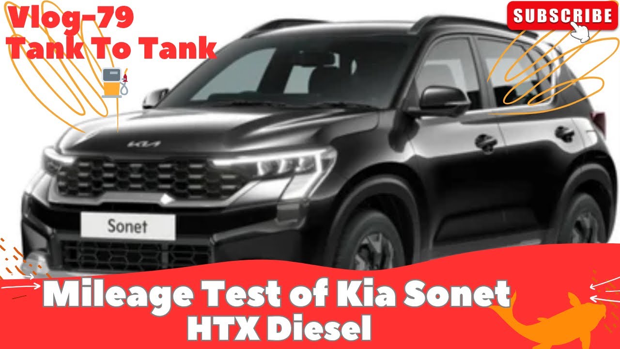 kia-sonet-diesel-mileage-test-tank-to-tank-diesel-manual-fuel-economy