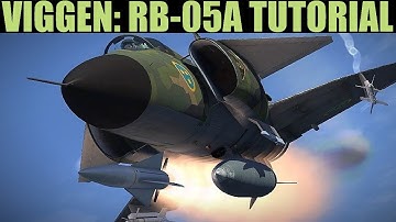 AJS37 Viggen: RB-05A Air To Ground Tutorial | DCS WORLD
