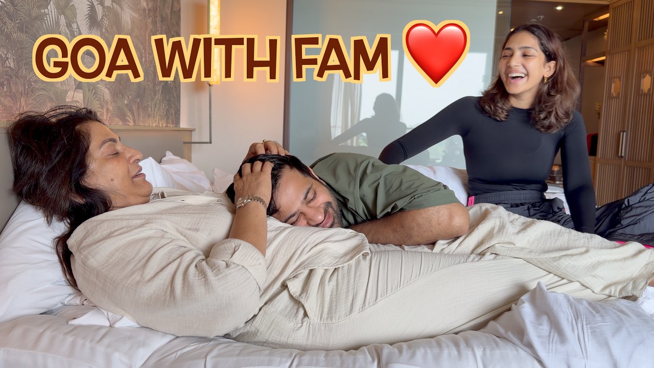 GOA WITH FAM ❤️ + BEAUTIFUL JW MARRIOTT TOUR! - S3E103
