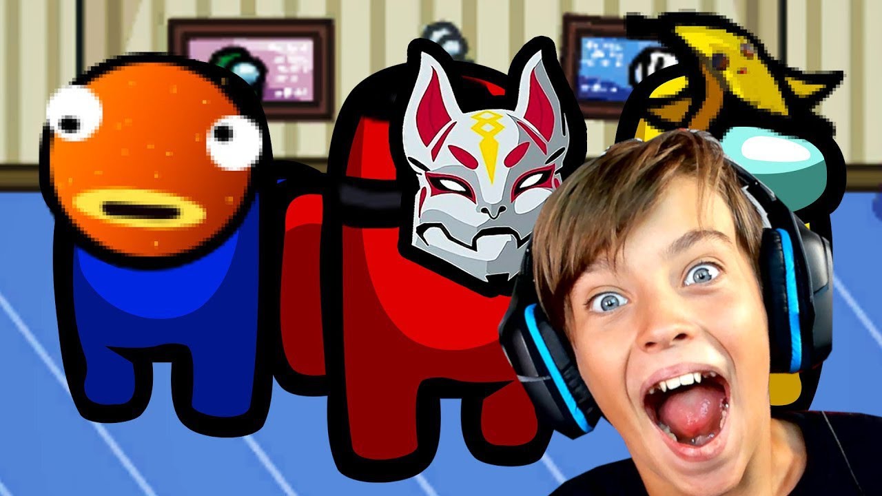 AMONG US CON SKINS FORTNITE YouTube