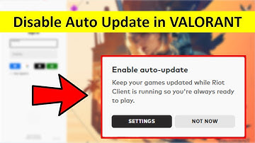 How to Disable Valorant Auto Update in Windows PC