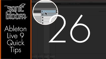 Ableton Live 9 Quick Tips: Automatic Track Numbering