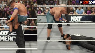 John Cena vs Roman Reigns | Face of WWE | WWE 2k24 - 2k Gameplay