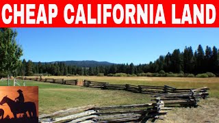 6 Places In California To Buy Cheap Land