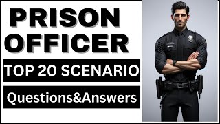 PRISON OFFICER INTERVIEW 2024: Top 20 Scenario Questions&Answers