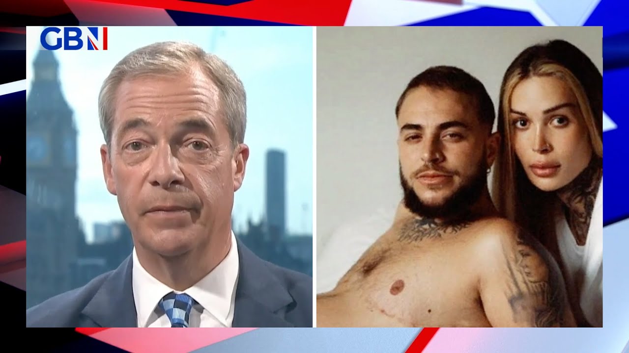 Nigel Farage reacts to Calvin Klein putting out an advert of a pregnant man  - YouTube