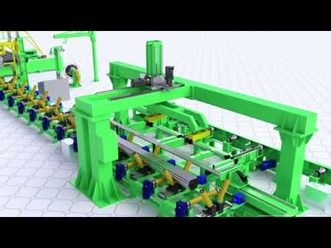 How to packing the steel tube automatically
