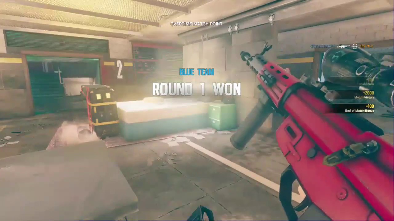 1v4 clutch Tom Clancy's Rainbow Six Siege