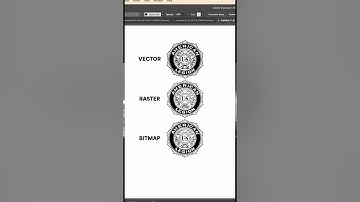Vector vs Raster vs Bitmap #customtshirts #screenprinting #brandedapparel #illustratortutorial