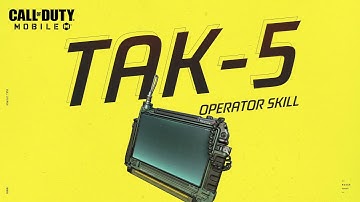 Call of Duty®: Mobile - S9 Operator Skill | TAK-5