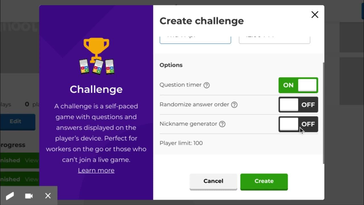 how to share your Kahoot link YouTube