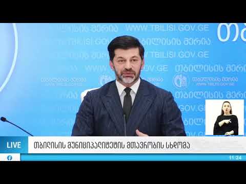 კახი კალაძის განცხადებები მთავრობის სხდომაზე