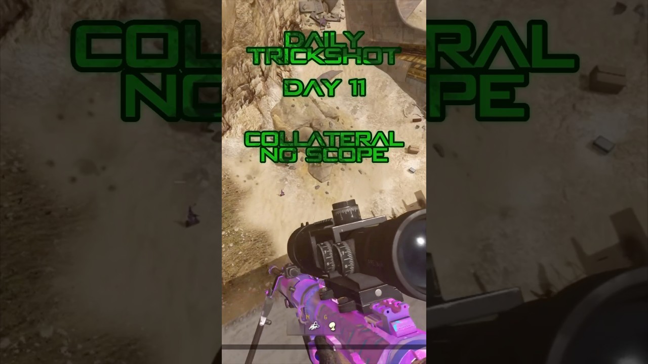 CRAZY COLLATERAL TRICKSHOT 😈 