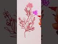 Beautiful flower painting ideas #trending #youtubeshorts #drawing