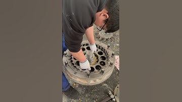 This is a video of the maintenance for a customer