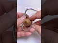 How to tie a pretty gourd shaped necklace #diy #craft #bracelet