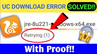 how to fix UC Browser retrying/failed problem | solved link expired error in uc browser screenshot 4