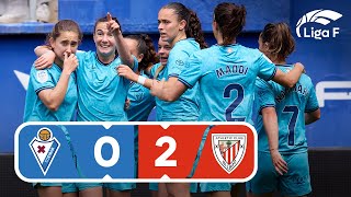 Resumen del SD Eibar vs Athletic Club | Jornada 25 | Liga F