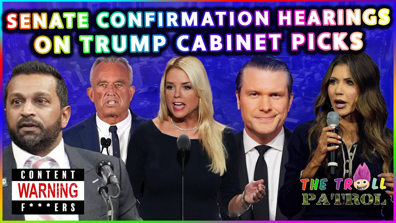 SPECIAL REPORT: Senate Holds Confirmation Hearings For Trump Cabinet ...
