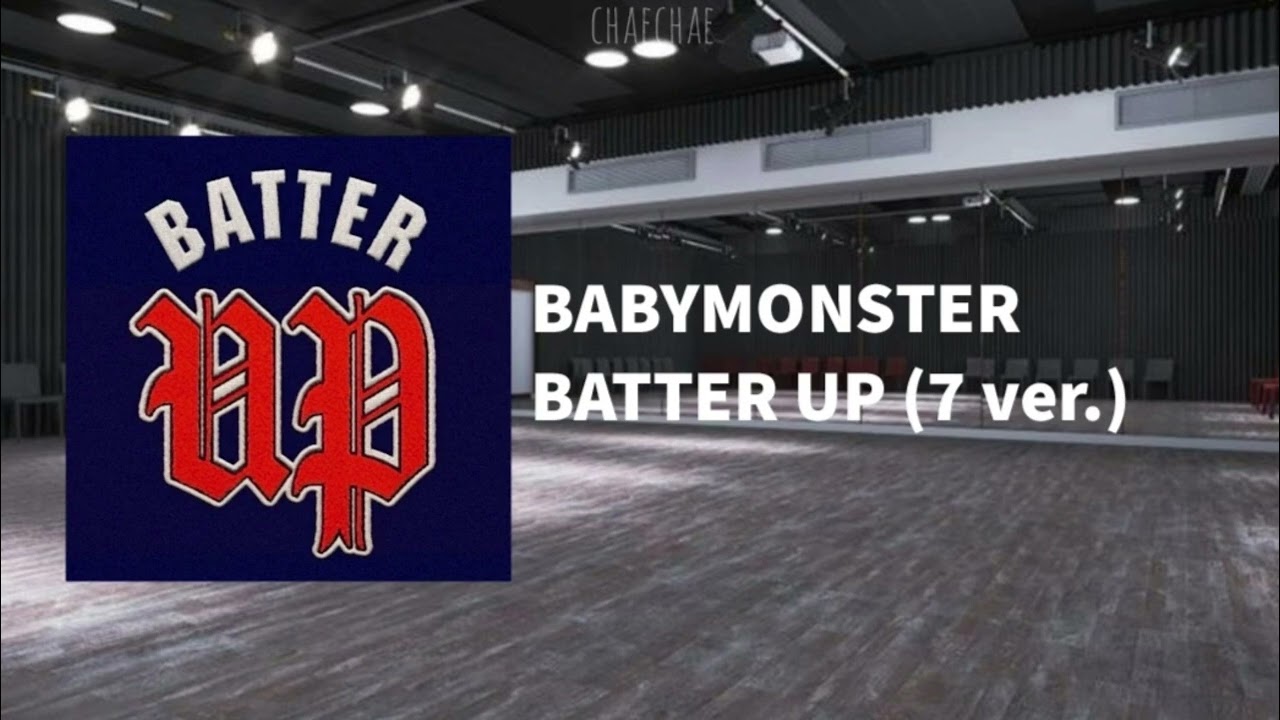 BABYMONSTER - BATTER UP (7 ver.) (but you're in an empty dance studio)