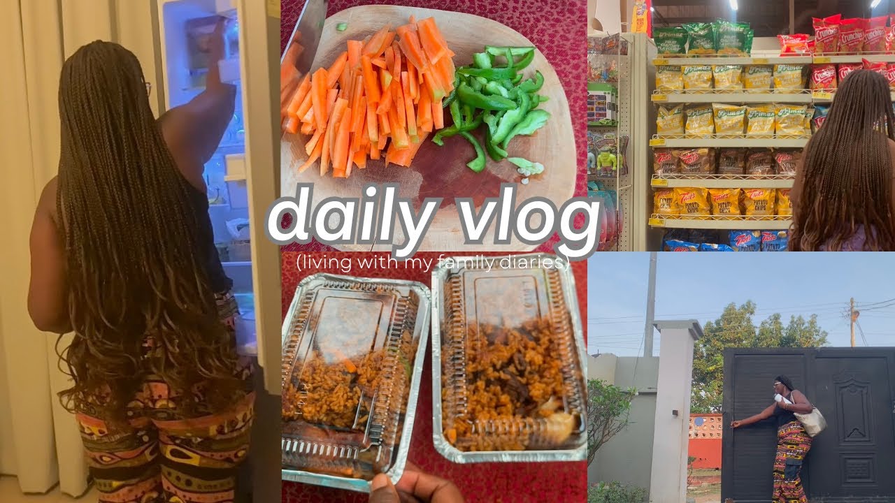 days in my life🍃|life of a Ghanaian girl 👧 🌷|living with my family diaries 