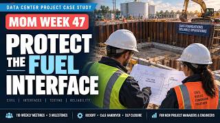 Data Center MOM Week 47 | Fuel System Civil Interfaces and Testing A