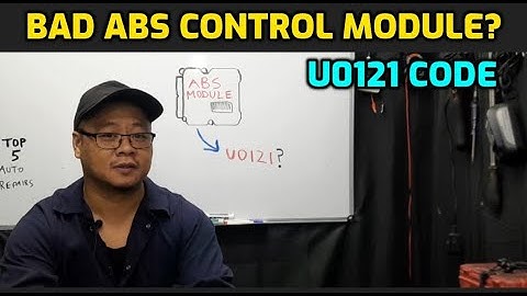 4 SIGNS OF A BAD ABS CONTROL MODULE U0121 LOST COMMUNICATION WITH ANTI-LOCK BRAKE SYSTEM