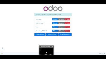 Odoo auto-backup