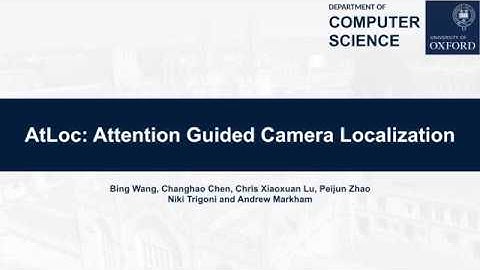 AtLoc: Attention Guided Camera Localization