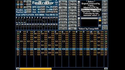 FastTracker 2 - "Bolero"" - Fancy - Adapted for FastTracker by Victor Vergara (Awesome)